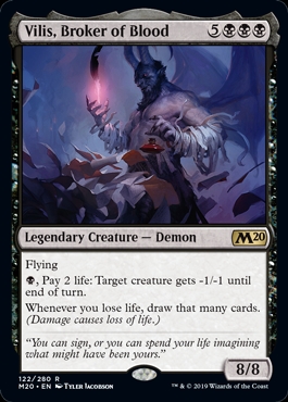 Vilis, Broker of Blood Magic Core Set 2020